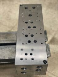 بلوک هیدرولیک شیر دایرکشنال سایز 1/2 ساخت سماهیدرو