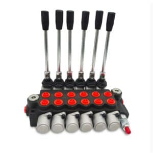 شیر دستی 6 دسته کنترل جهت هیدرولیک شیر دستی 6 دسته کنترل جهت هیدرولیک