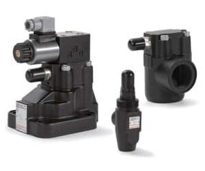 شیر کنترل فشار هیدرولیک در یونیت هیدرولیک