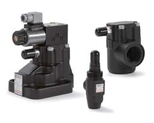 شیر کنترل فشار هیدرولیک در یونیت هیدرولیک