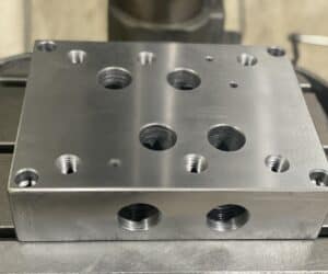 بلوک هیدرولیک شیر 1/4-1 تکی