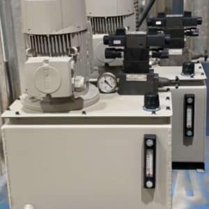 یونیت هیدرولیک SHP50 با مخزن بزرگ مناسب پرس‌های صنعتی نیمه سنگین و با پمپ با ظرفیت بالا