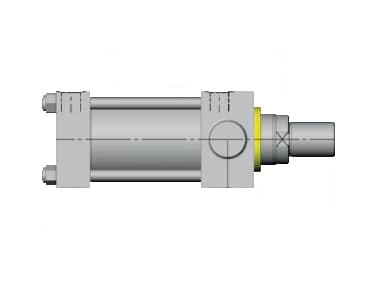 جک هیدرولیک چهارمیل مهار ترینیون ابتدا