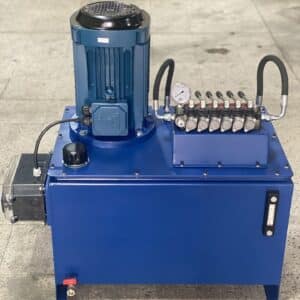 ساخت یونیت هیدرولیک با شیر دستی 6 دسته ساخت یونیت هیدرولیک با شیر دستی 6 دسته