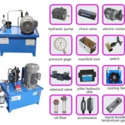 اجزای جانبی یونیت هیدرولیک