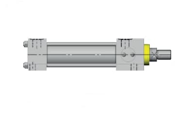جک هیدرولیک چهارمیل مهار نصب با پایه