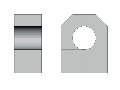 لولای جک هیدرولیک پین خور