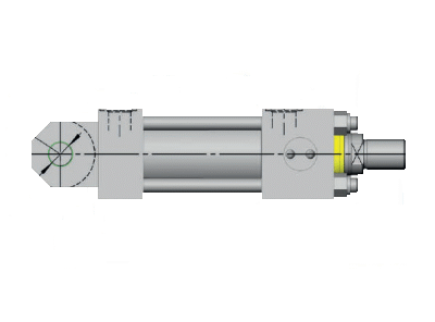 جک هیدرولیک چهارمیل مهار لولا دوبل