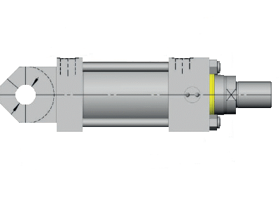 جک هیدرولیک چهارمیل مهار لولا تک