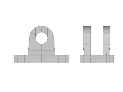 دولا دوبل ته جک هیدرولیک چهارمیل مهار