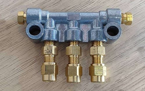 مقسم 3 راهی سوپاپ دار