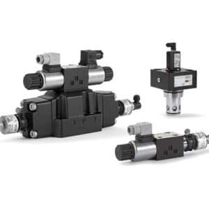 تصویر شیر کنترل جهت در یونیت هیدرولیک