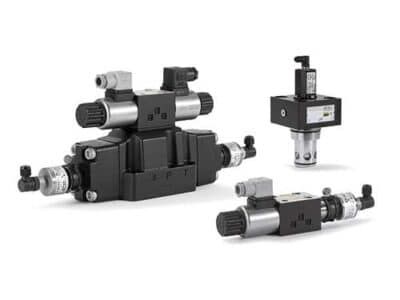 تصویر شیر کنترل جهت در یونیت هیدرولیک